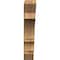 Ekena Millwork Balboa Slat Rough Sawn Bracket, Western Red Cedar, 6"W x 34"D x 34"H BKT06X34X34BOA06RWR - alternate 3